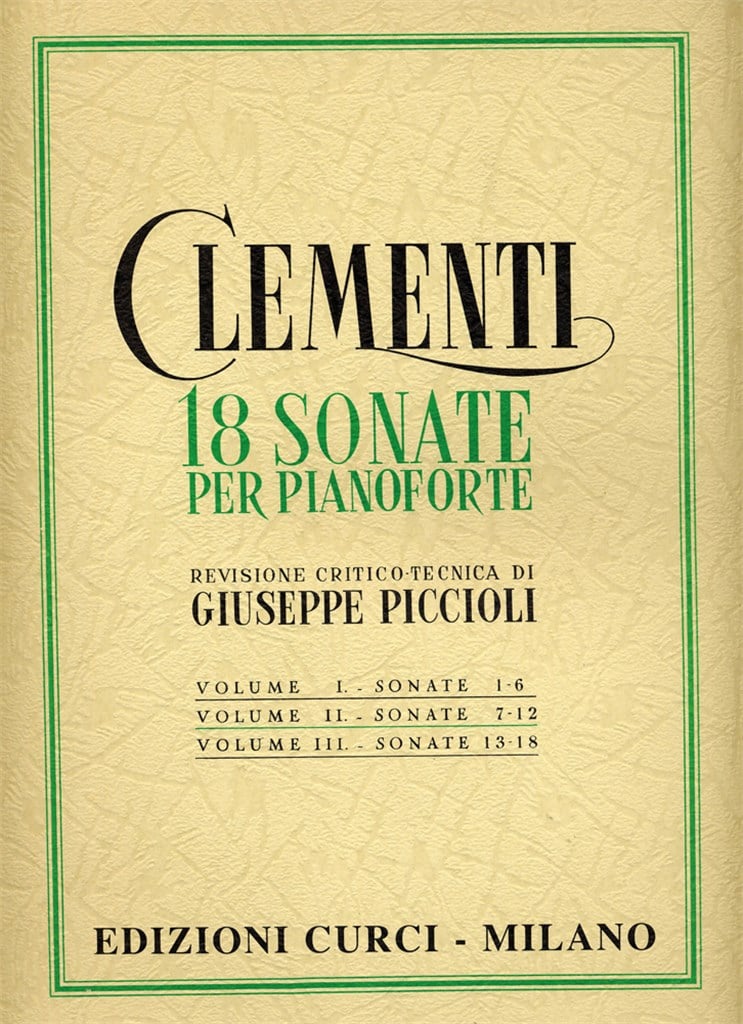 Sonate (18) Vol. 2 (Piccioli)